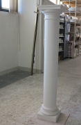 Plaster tuscan column