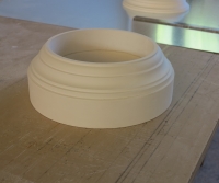 Plaster column base