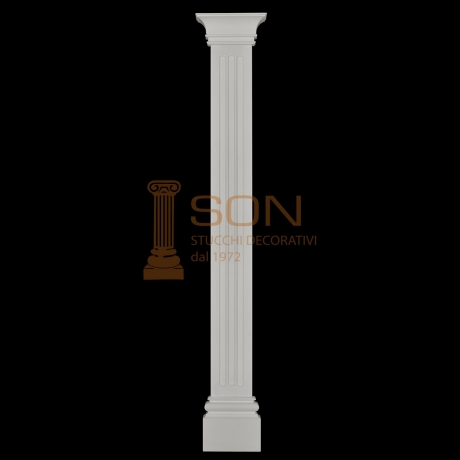 Plaster pilasters